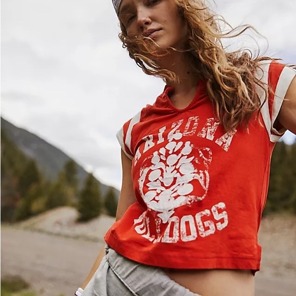 Free People Vintage Bulldog Tee - Picture 2 of 6